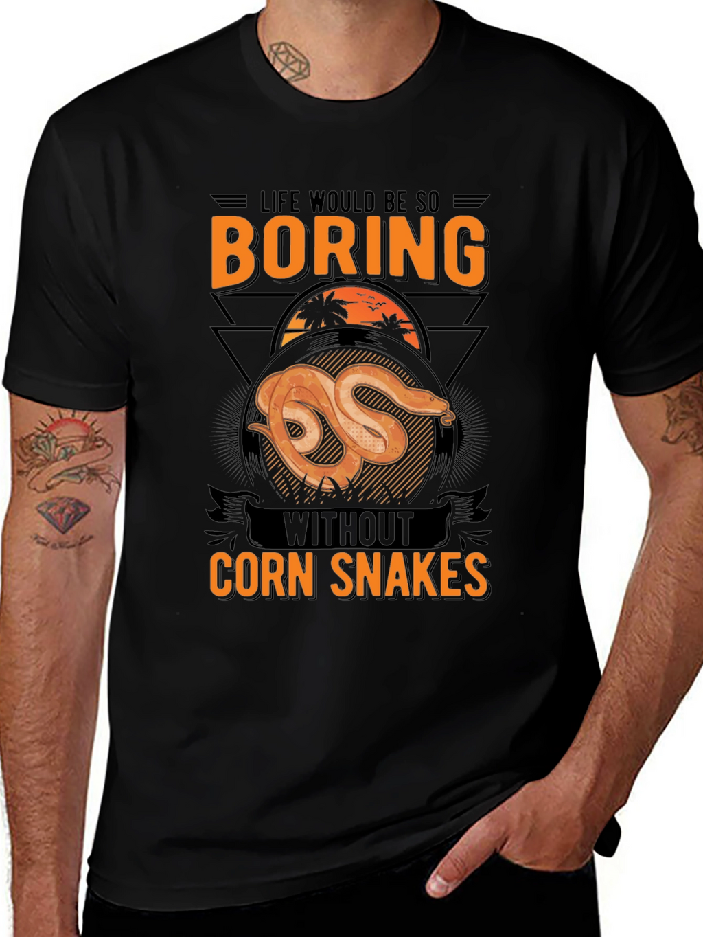 Boring Without Corn Snakes T-Shirt