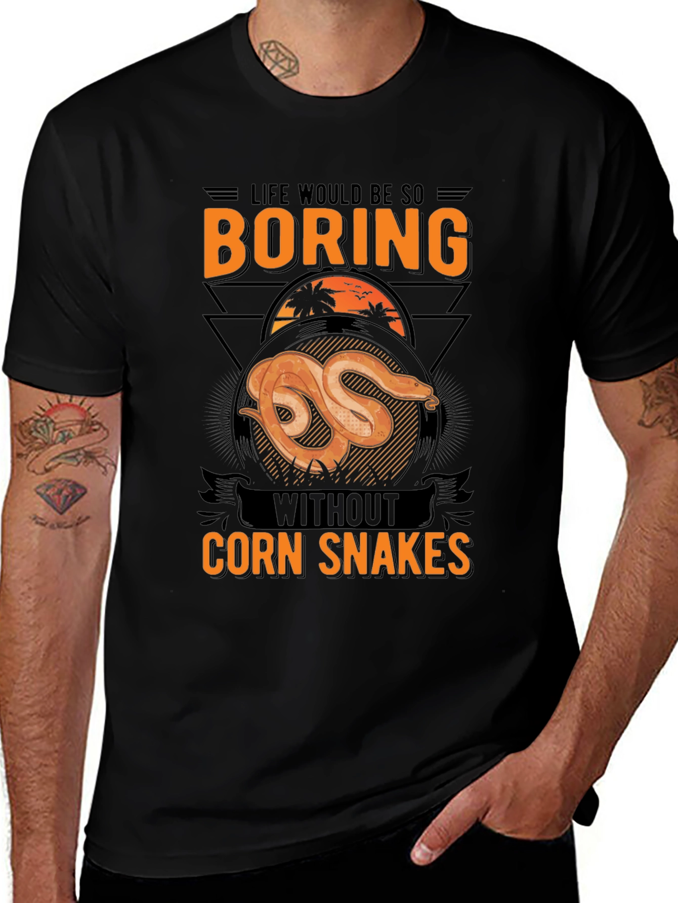 Boring Without Corn Snakes T-Shirt