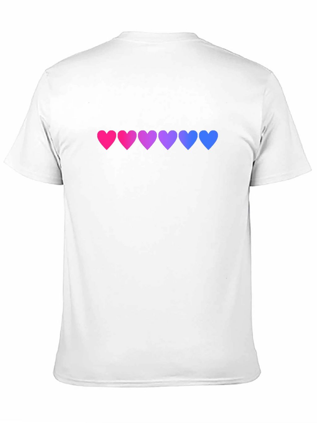 Bi Pride Heart T-Shirt - Stylish LGBT Pride Tee