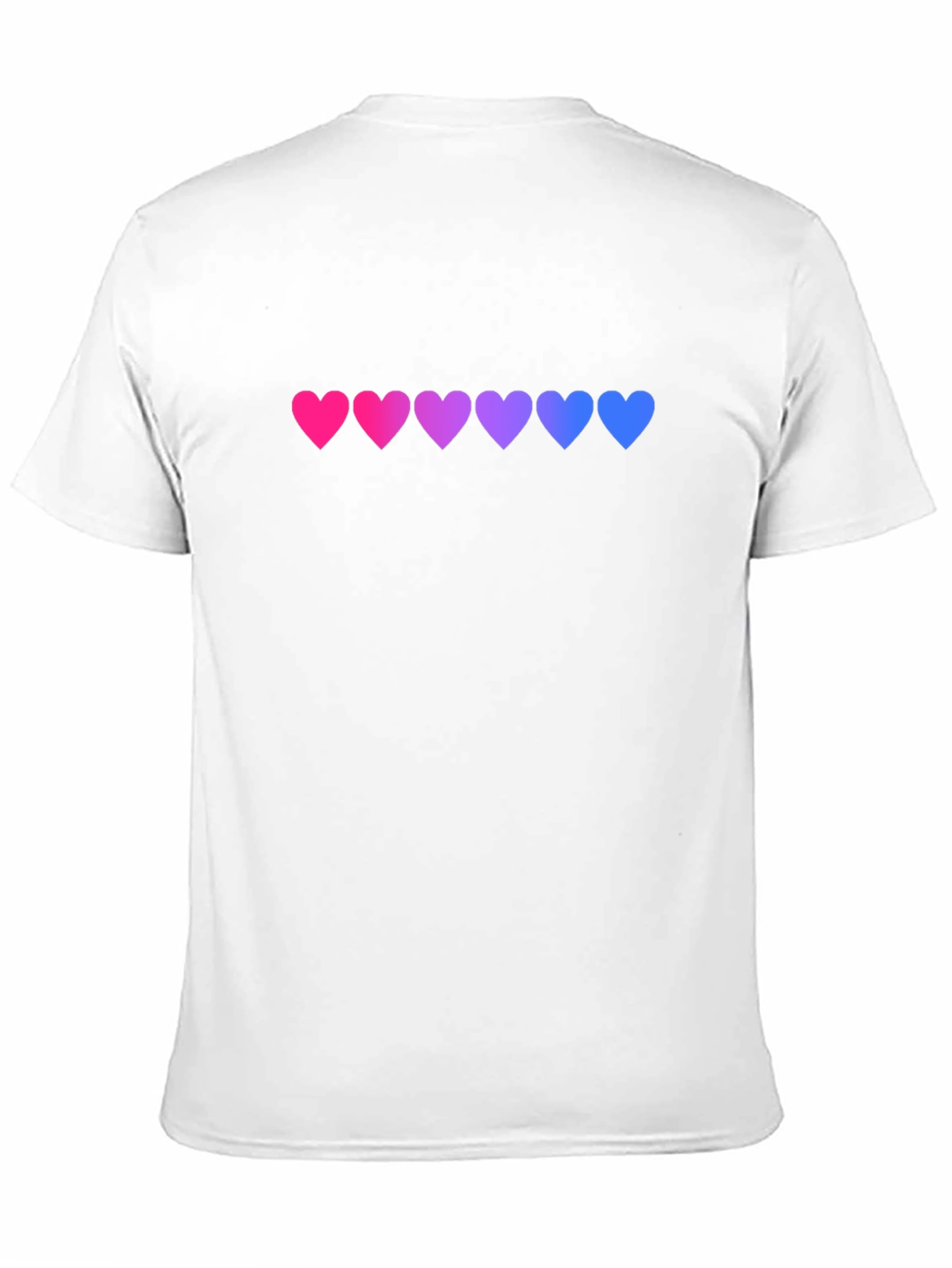Bi Pride Heart T-Shirt - Stylish LGBT Pride Tee