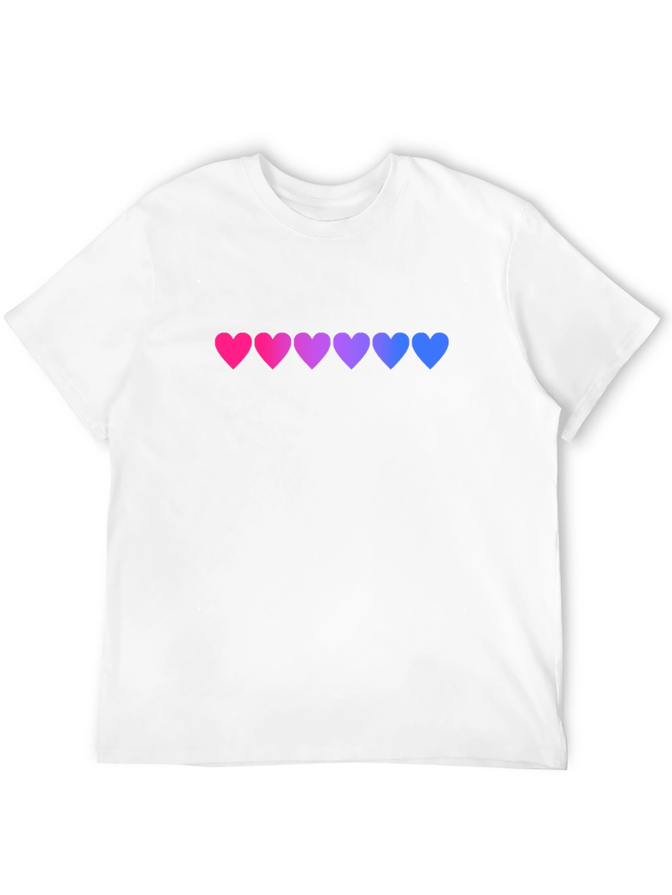 Bi Pride Heart T-Shirt - Stylish LGBT Pride Tee