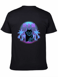 Lucky Cat Retro T-Shirt