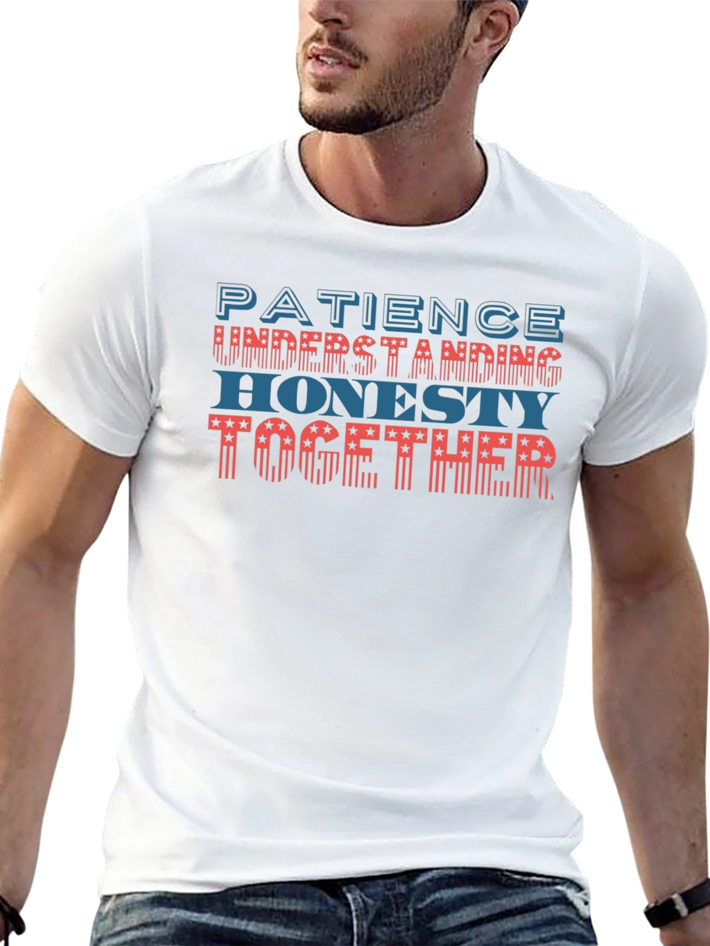 Patriotic Values Graphic Tee