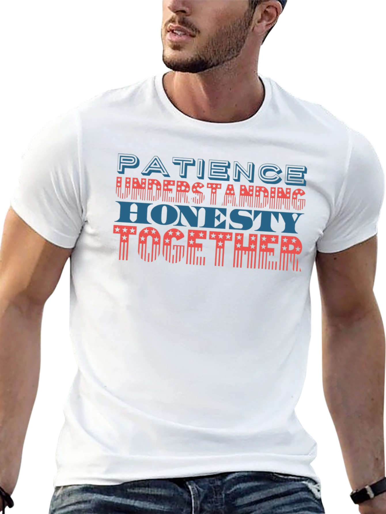 Patriotic Values Graphic Tee