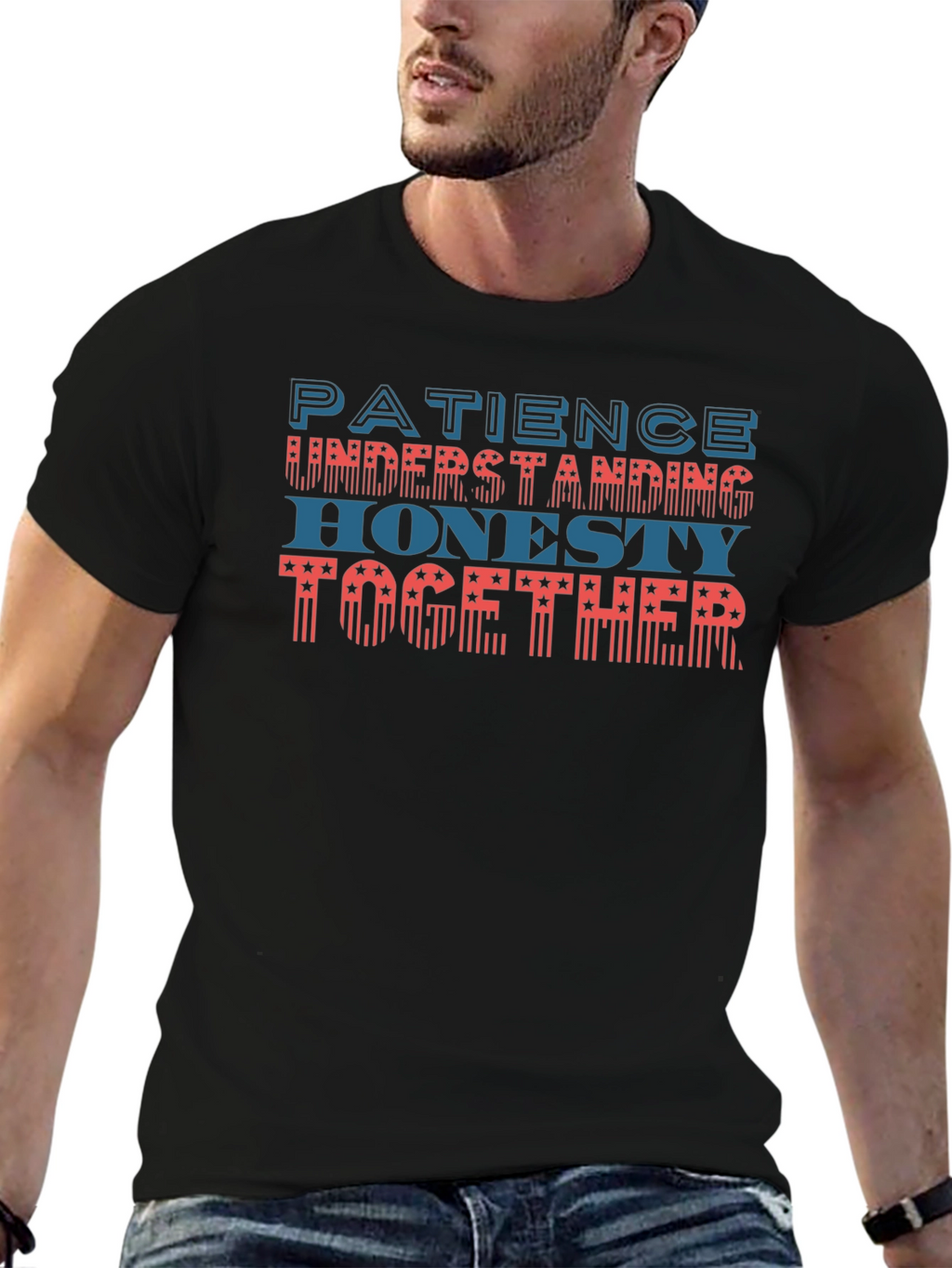 Patriotic Values Graphic Tee