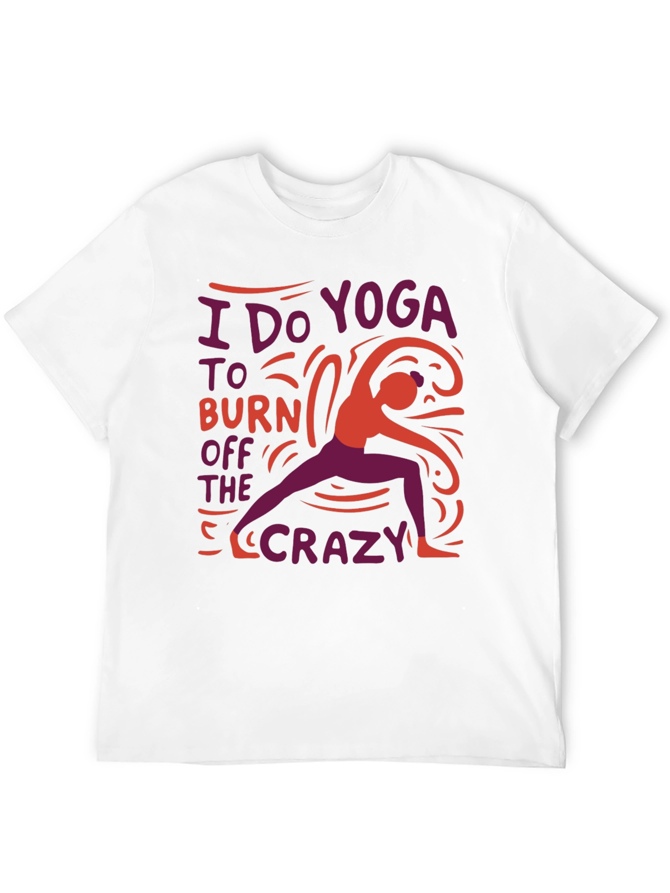 Yoga Crazy Burnout Tee