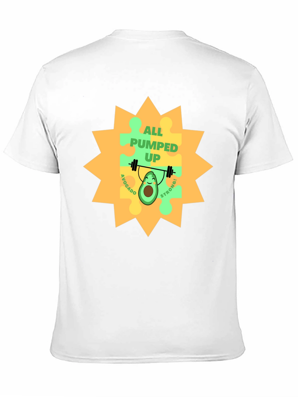 All Pumped Up Avocado T-Shirt