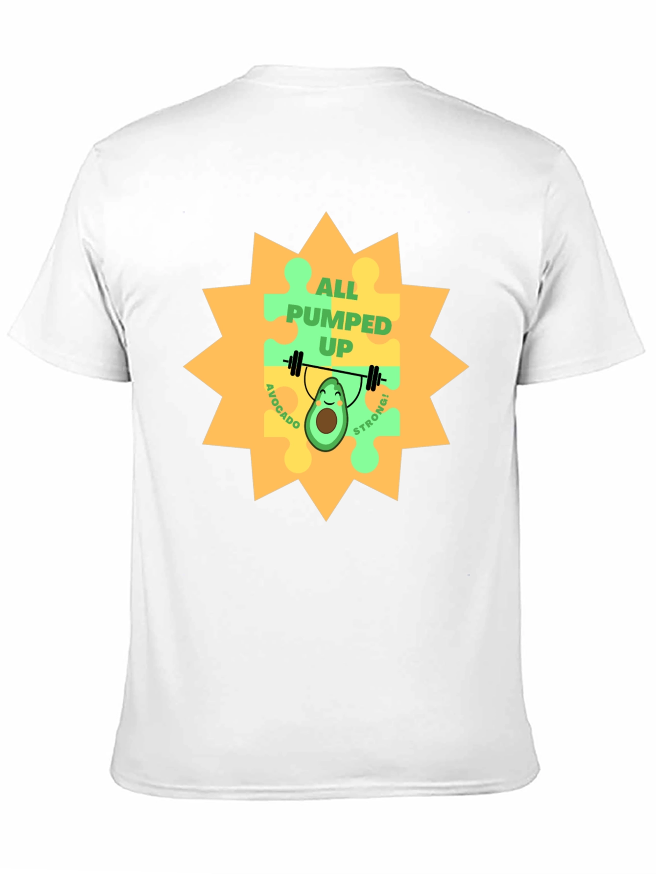 All Pumped Up Avocado T-Shirt