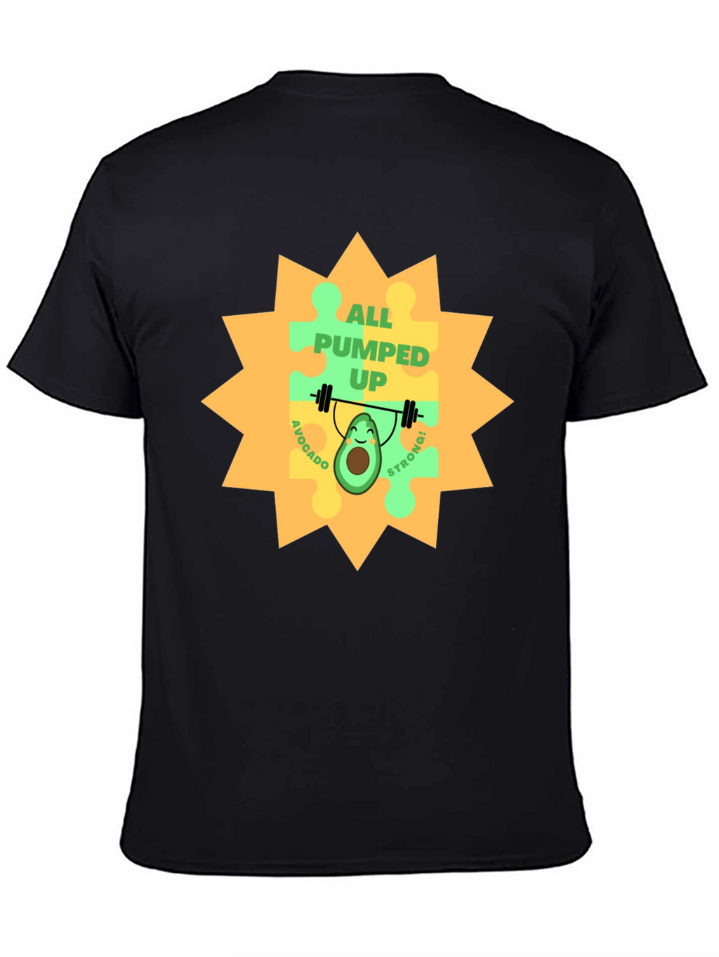 All Pumped Up Avocado T-Shirt