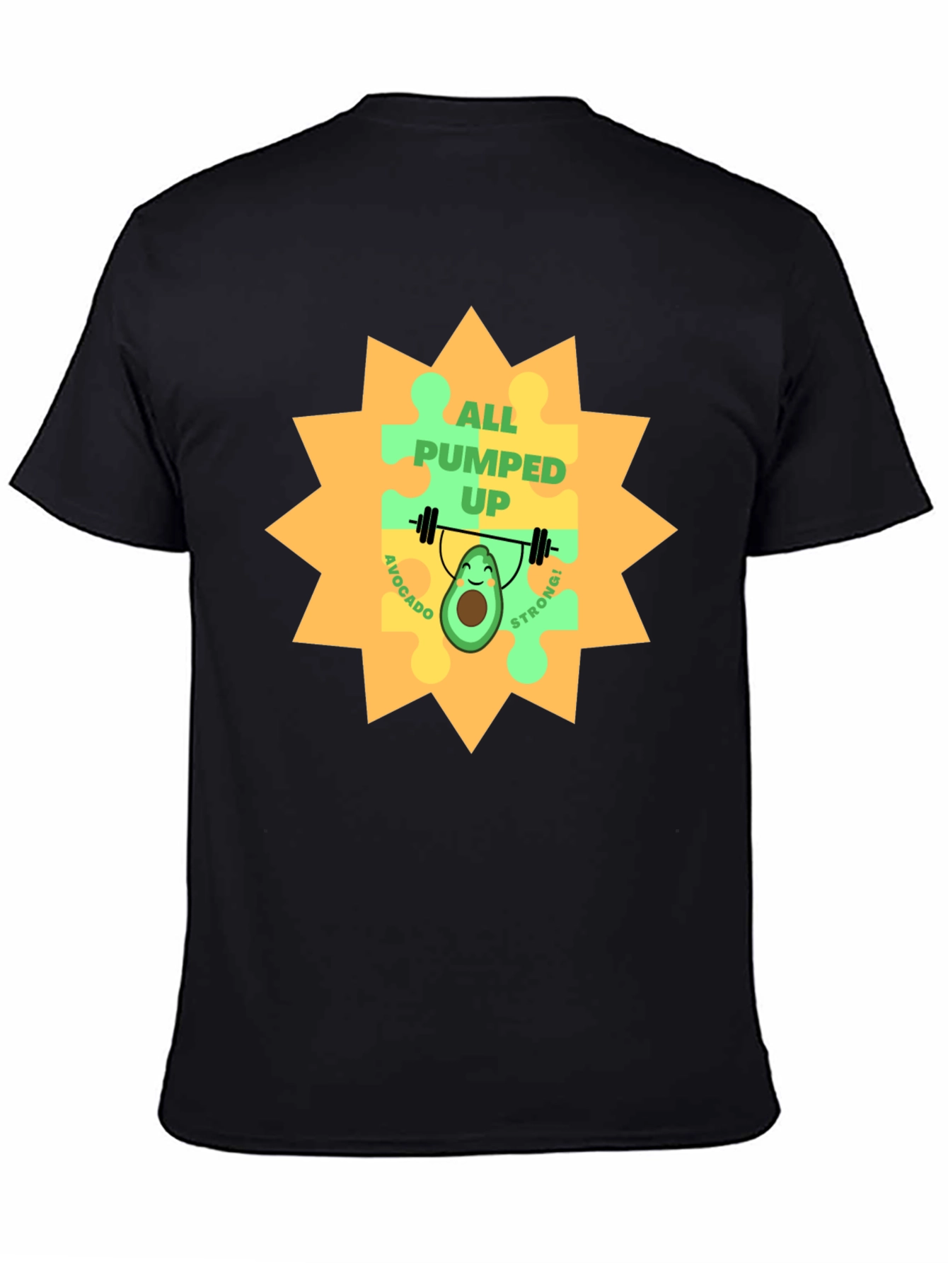 All Pumped Up Avocado T-Shirt