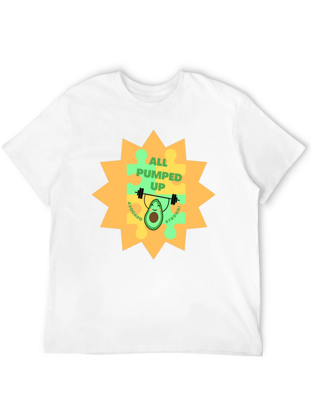 All Pumped Up Avocado T-Shirt