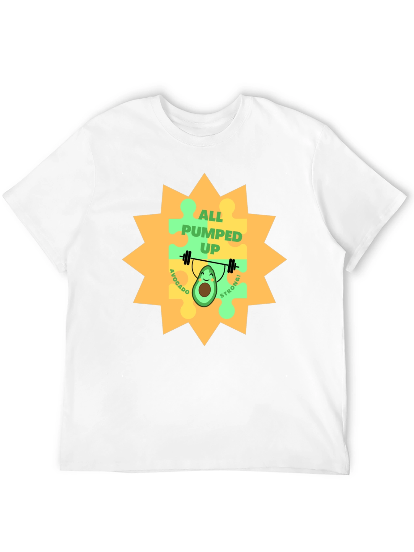 All Pumped Up Avocado T-Shirt