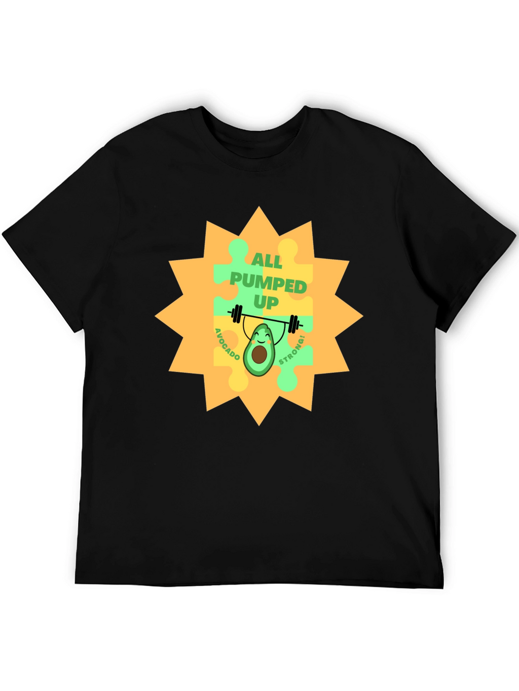 All Pumped Up Avocado T-Shirt