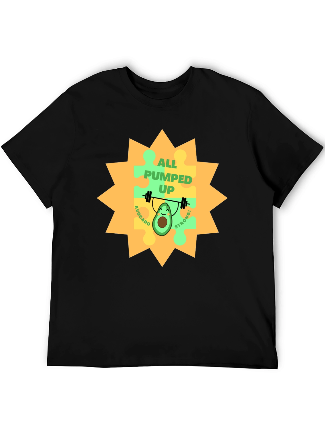 All Pumped Up Avocado T-Shirt