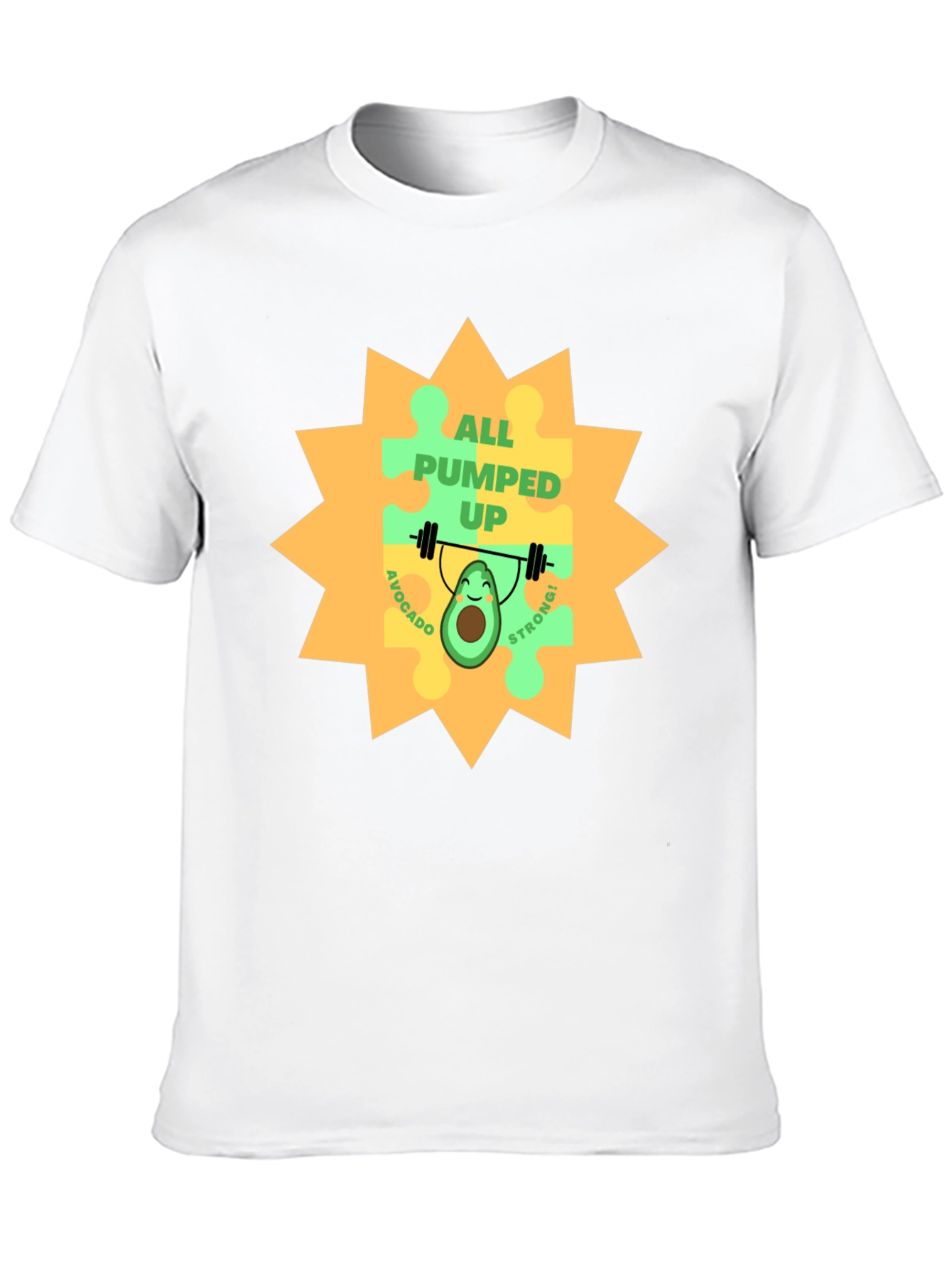 All Pumped Up Avocado T-Shirt