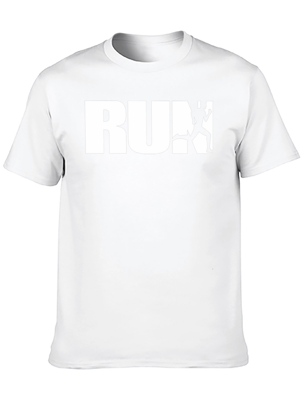 Run Graphic Tee - Black Cotton Casual Shirt