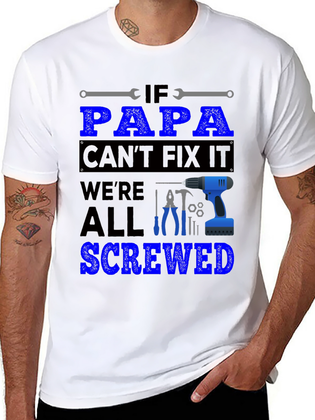 Papa Can Fix It T-Shirt