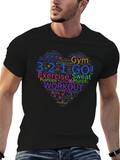 Workout Motivation Graphic Tee