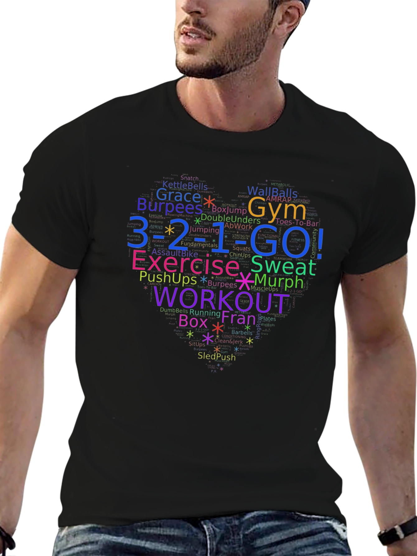 Workout Motivation Graphic Tee