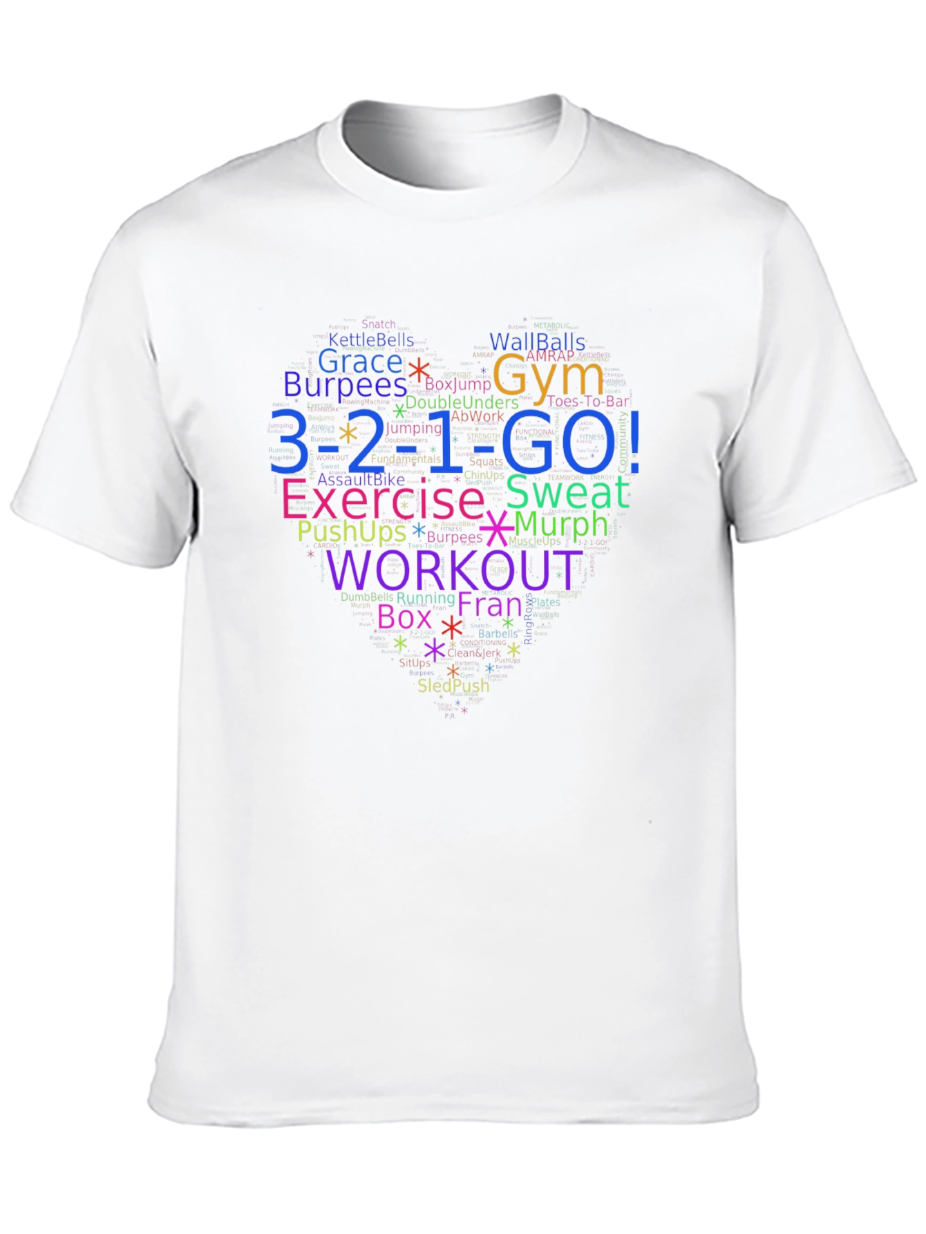 Workout Motivation Graphic Tee