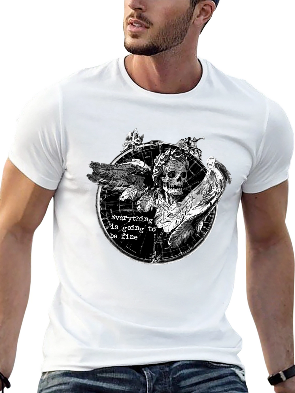 Everything Is Going To Be Fine Graphic Tee