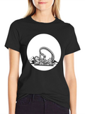 Roller Coaster Graphic Tee - Thrill Ride Shirt