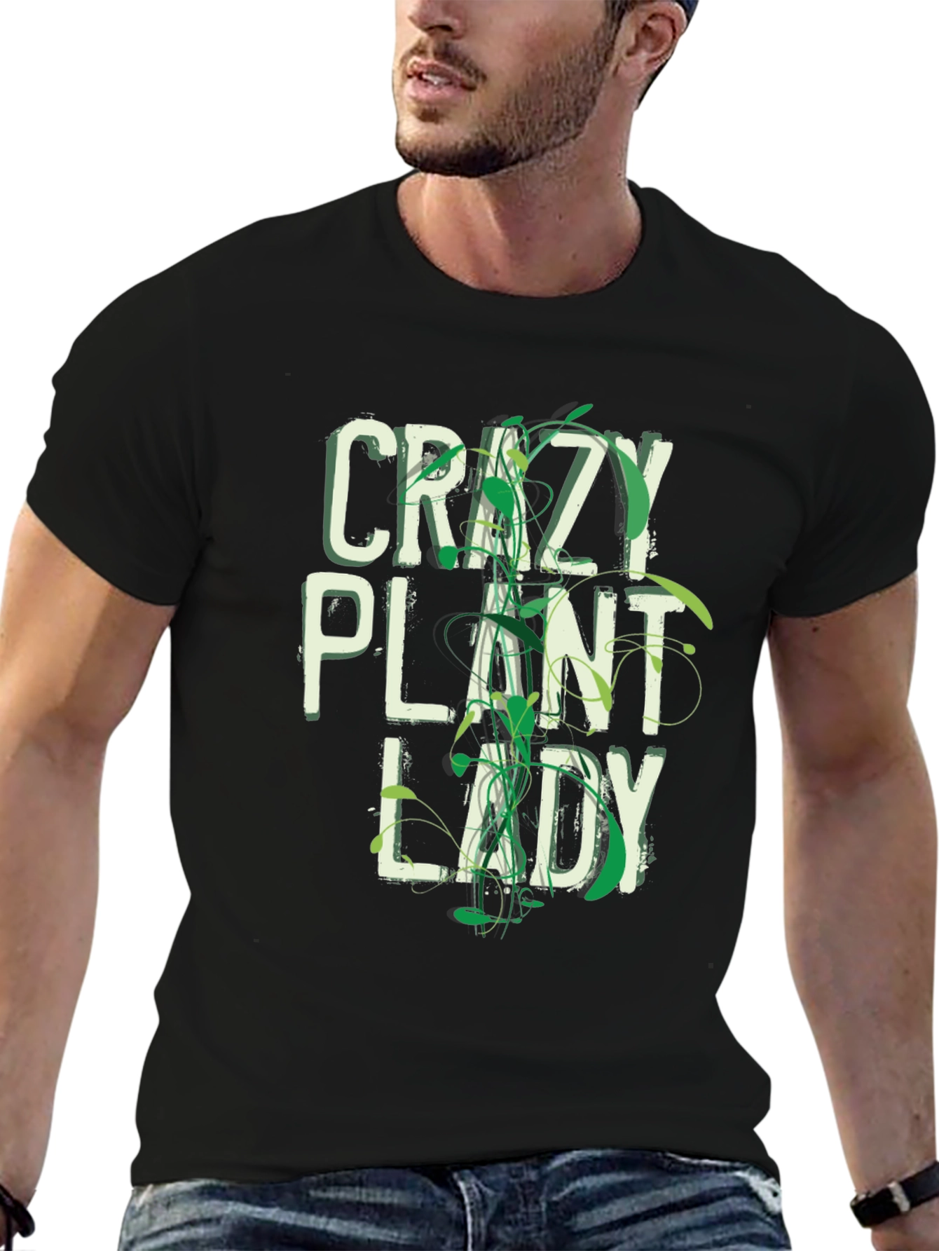 Crazy Plant Lady Graphic T-Shirt