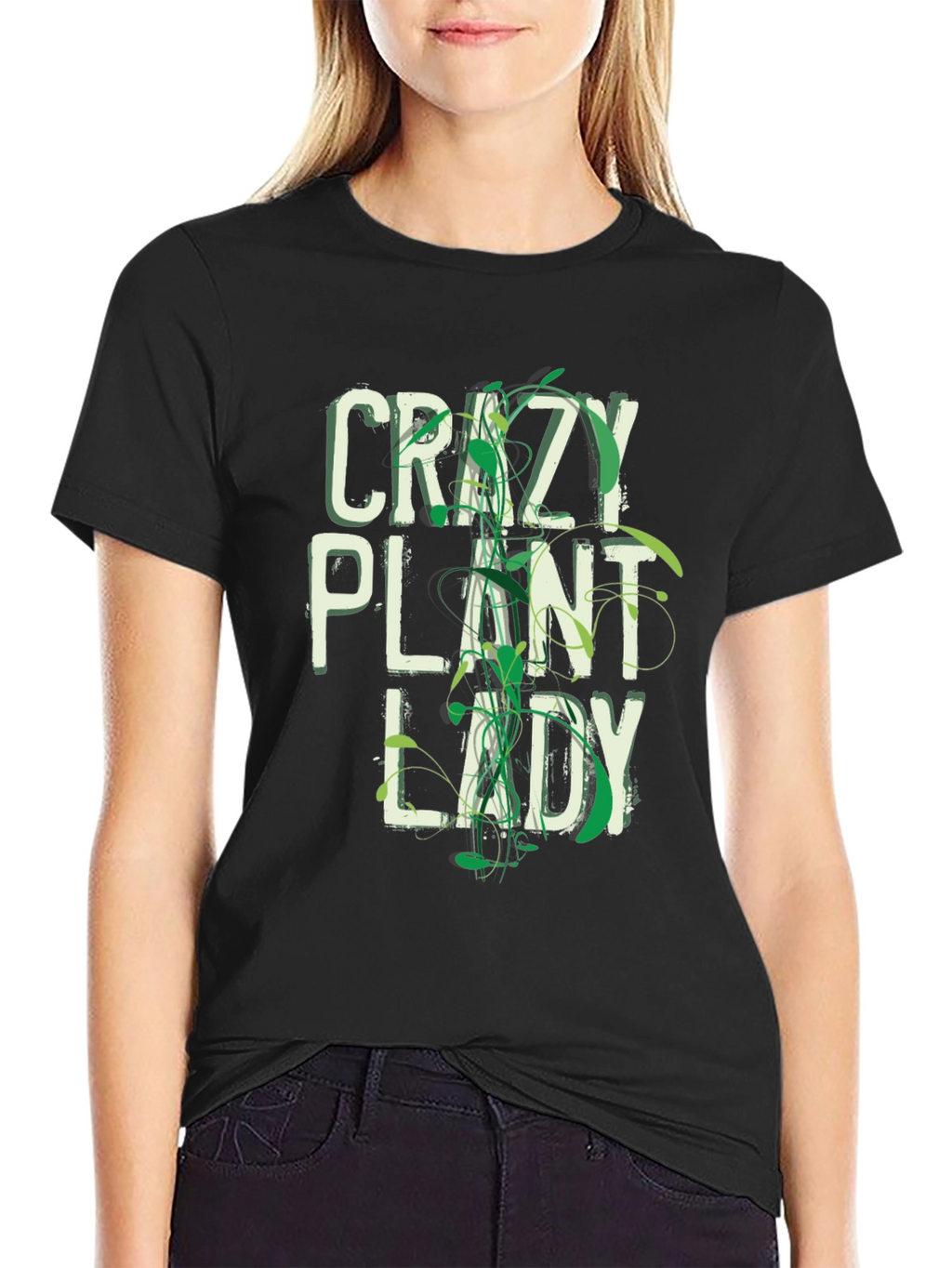 Crazy Plant Lady Graphic T-Shirt