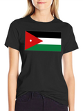Jordan Flag Graphic Tee - Black Casual T-Shirt