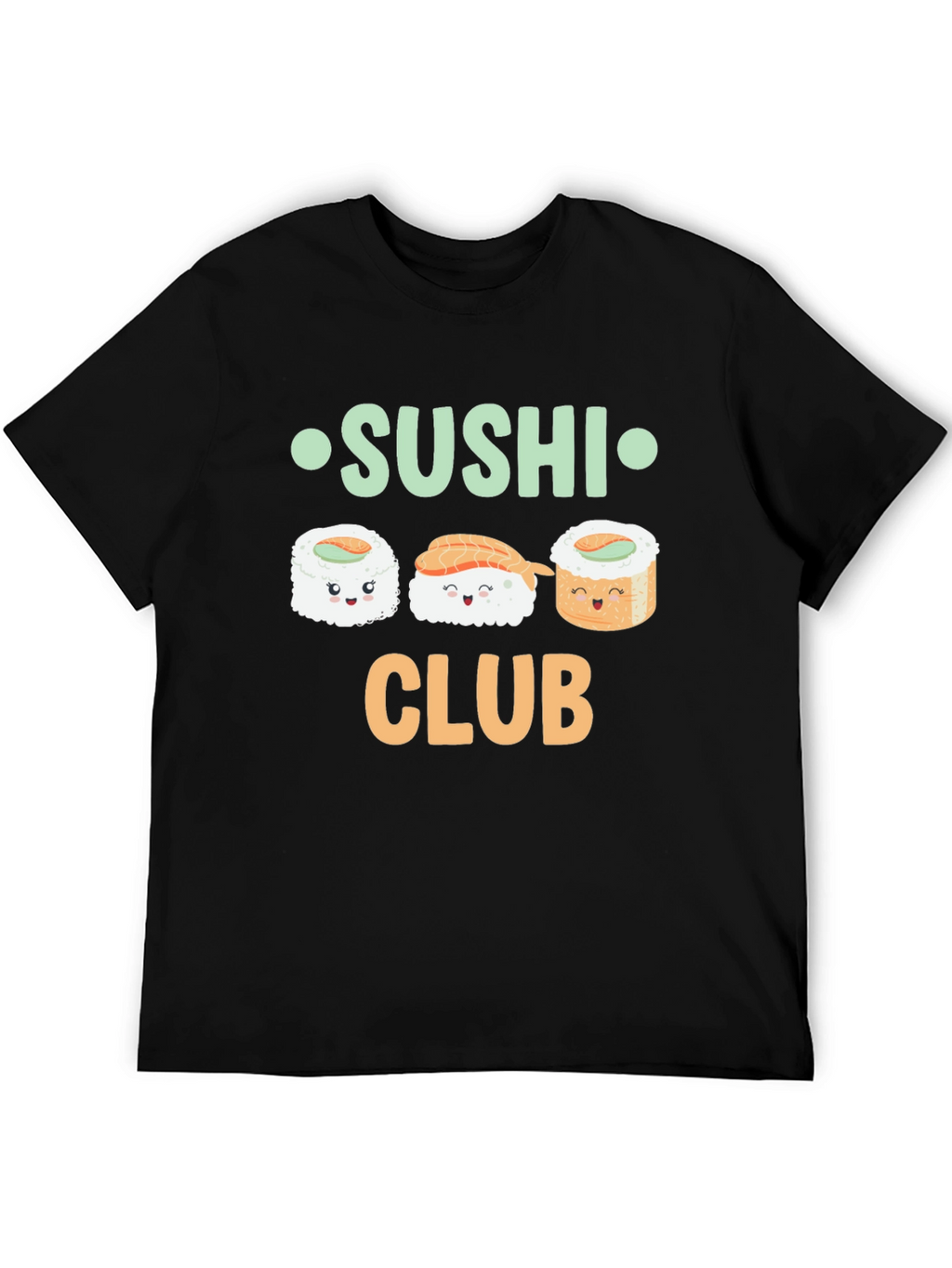 Sushi Club Graphic Tee - Foodie Fashion