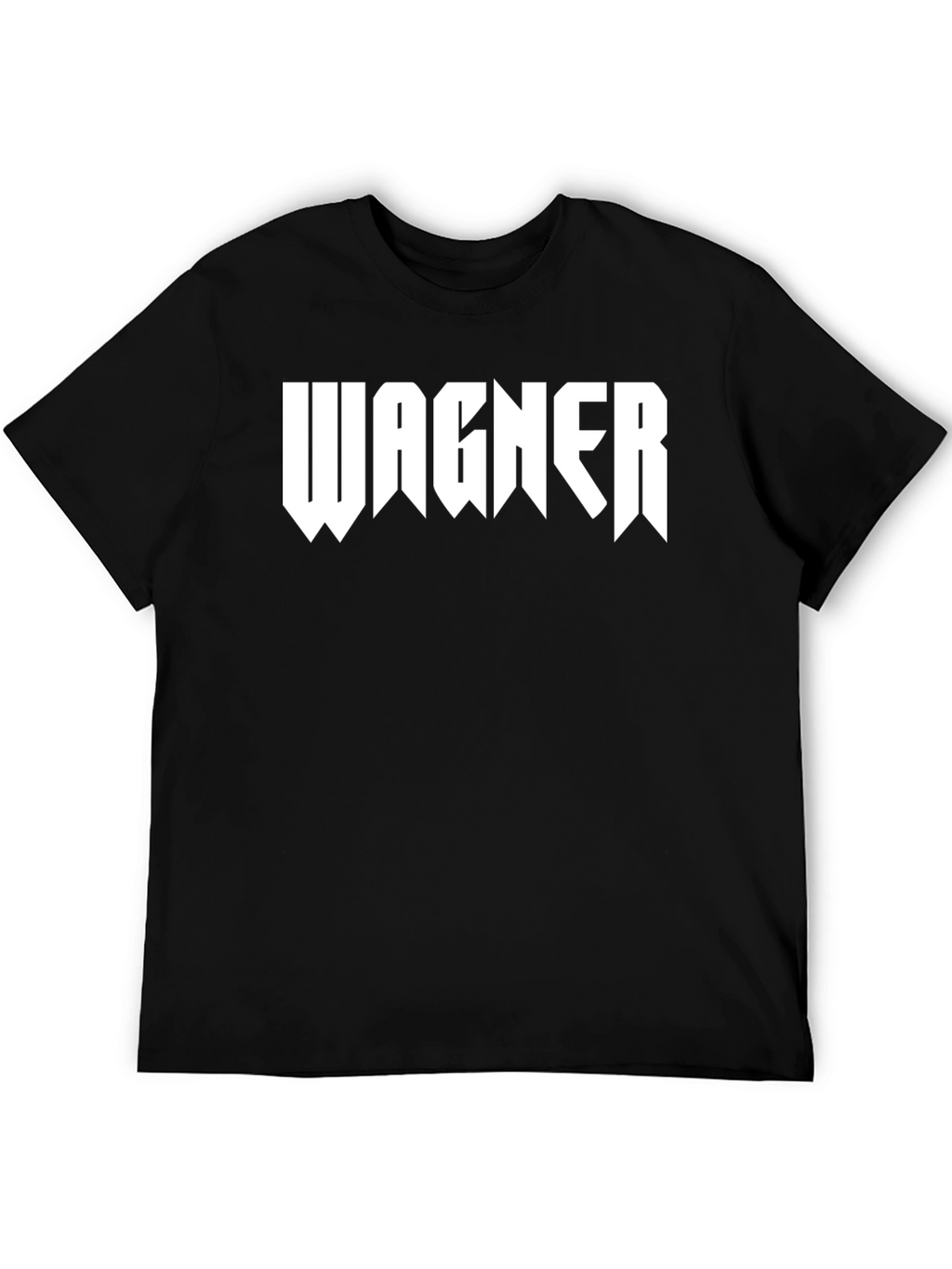 Wagner Graphic Tee - Black Cotton T-Shirt
