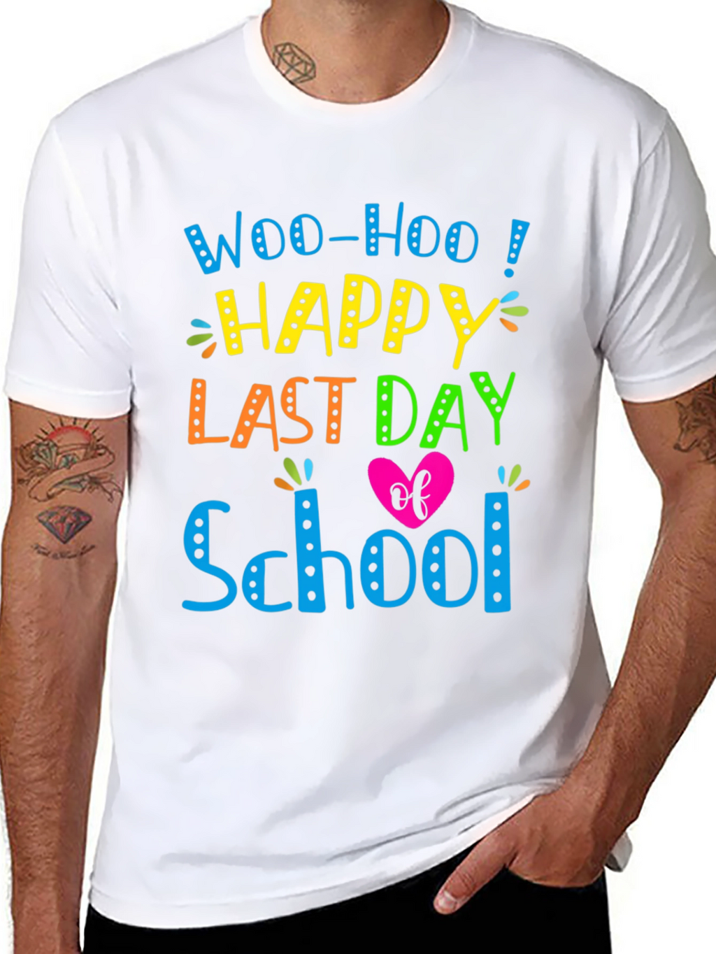 Woo-Hoo Happy Last Day of School T-Shirt