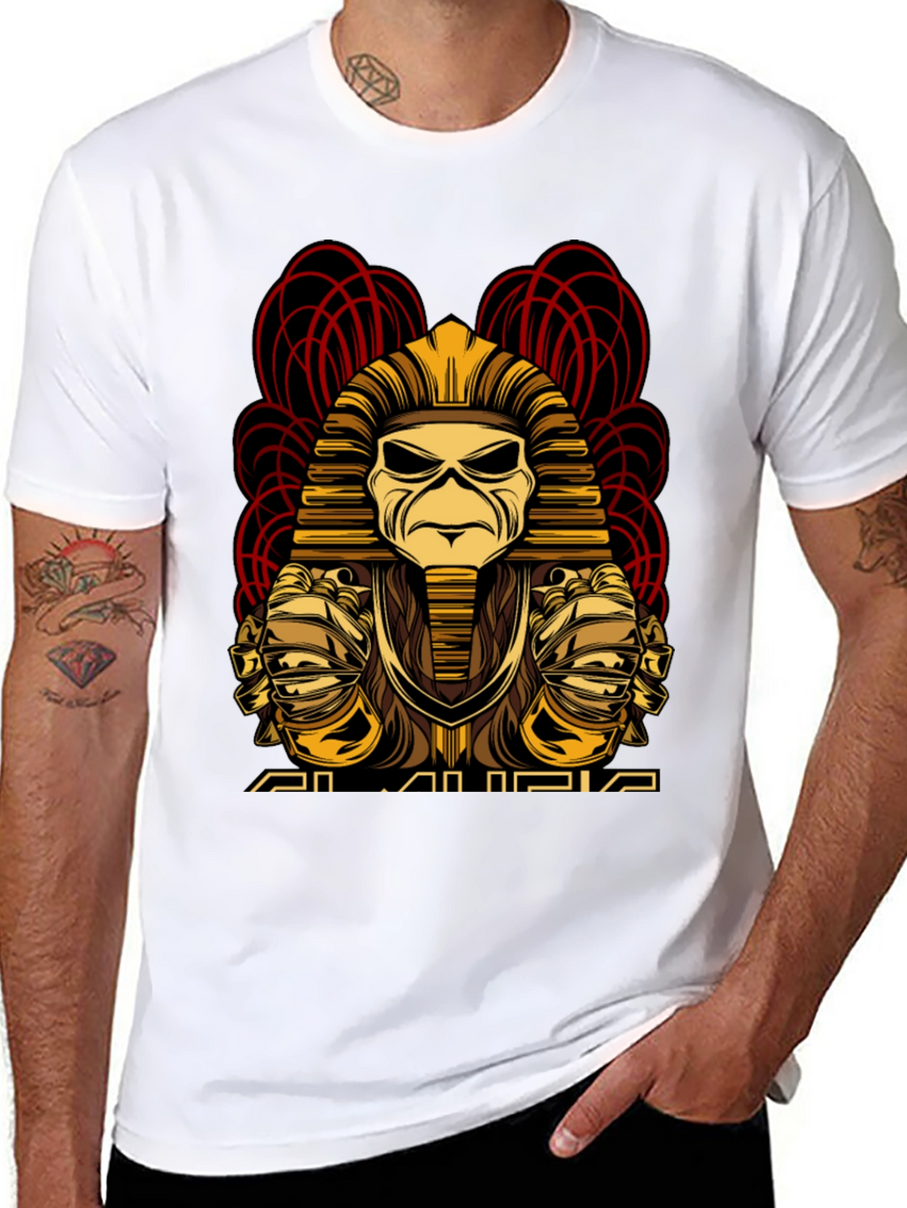 Egyptian Pharaoh Graphic T-Shirt