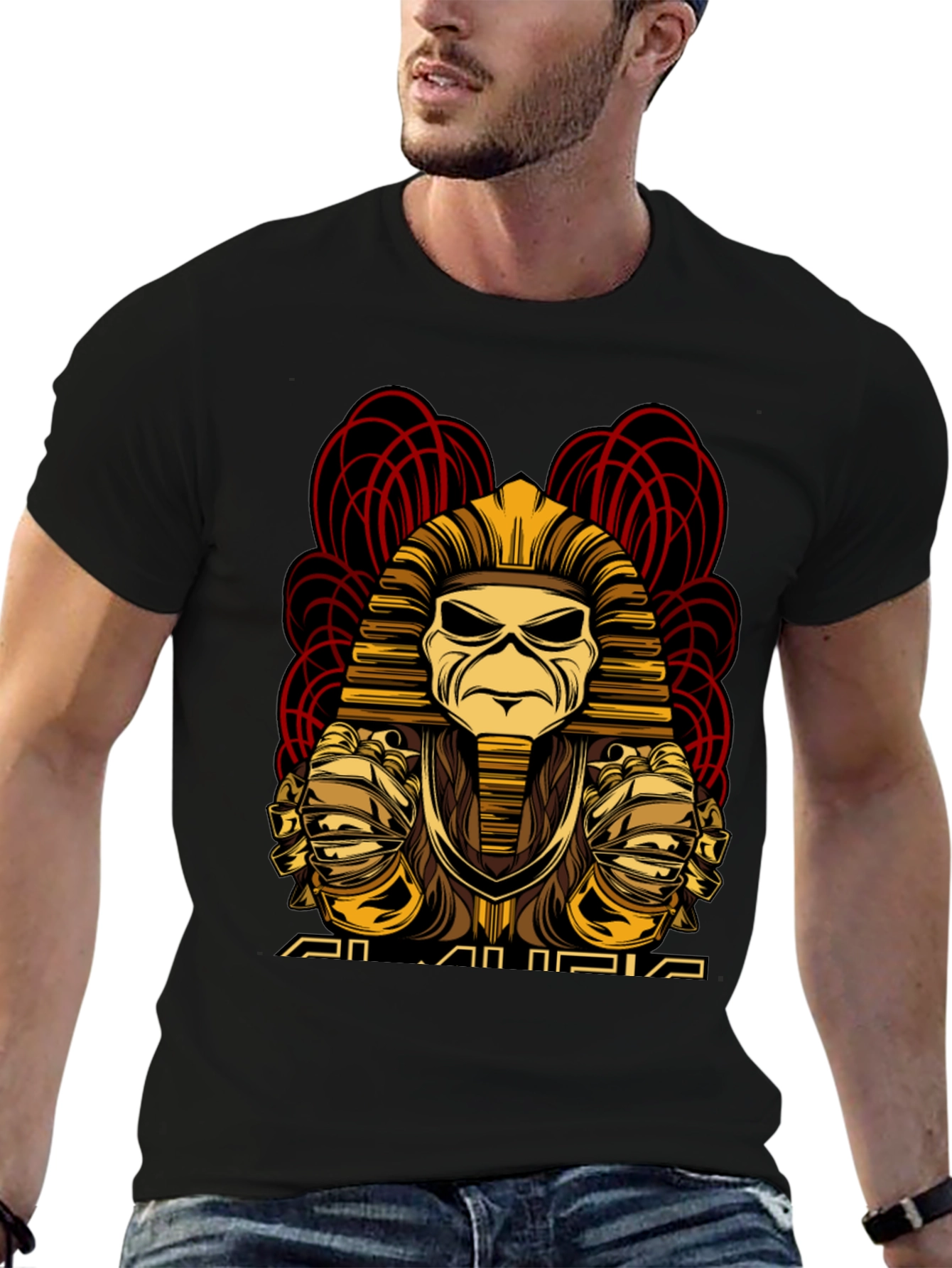 Egyptian Pharaoh Graphic T-Shirt