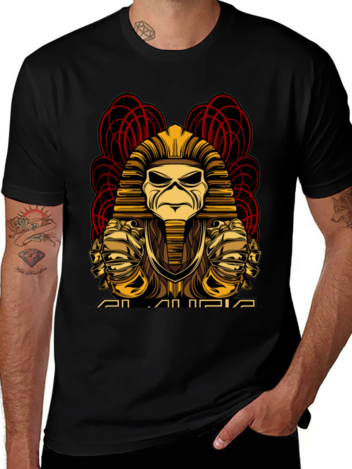 Egyptian Pharaoh Graphic T-Shirt