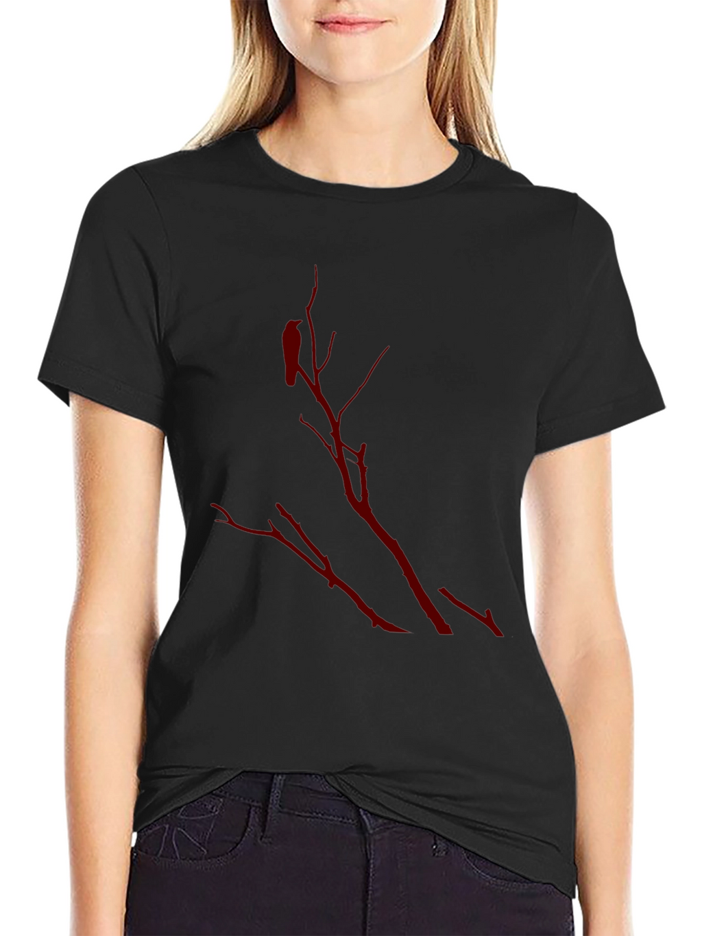 Raven Tree Black T-Shirt
