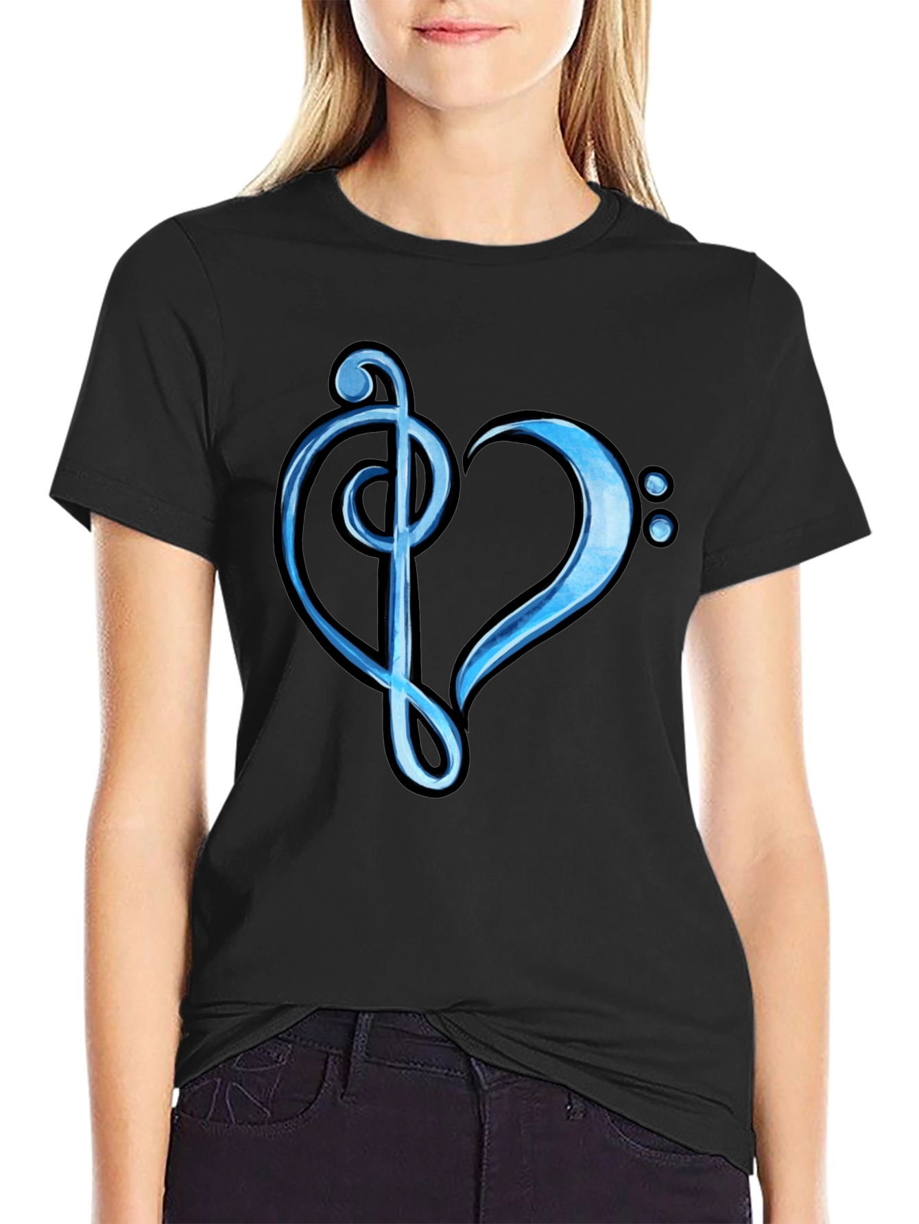 Musical Heart T-Shirt - Express Your Love
