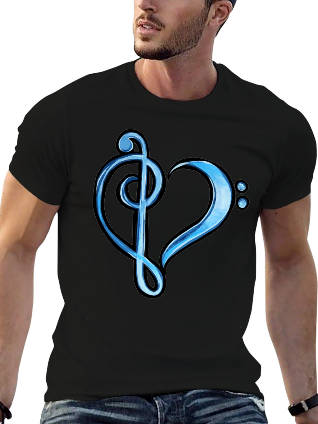 Musical Heart T-Shirt - Express Your Love