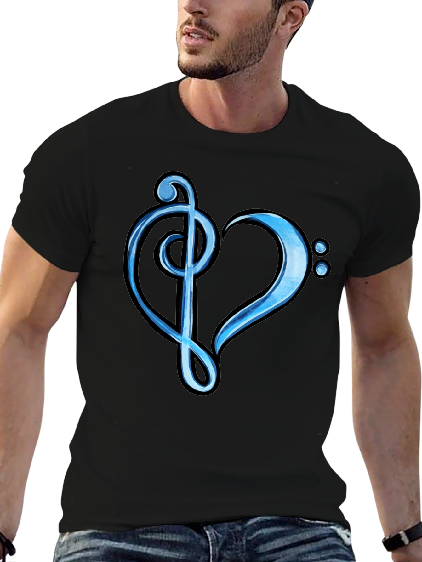Musical Heart T-Shirt - Express Your Love