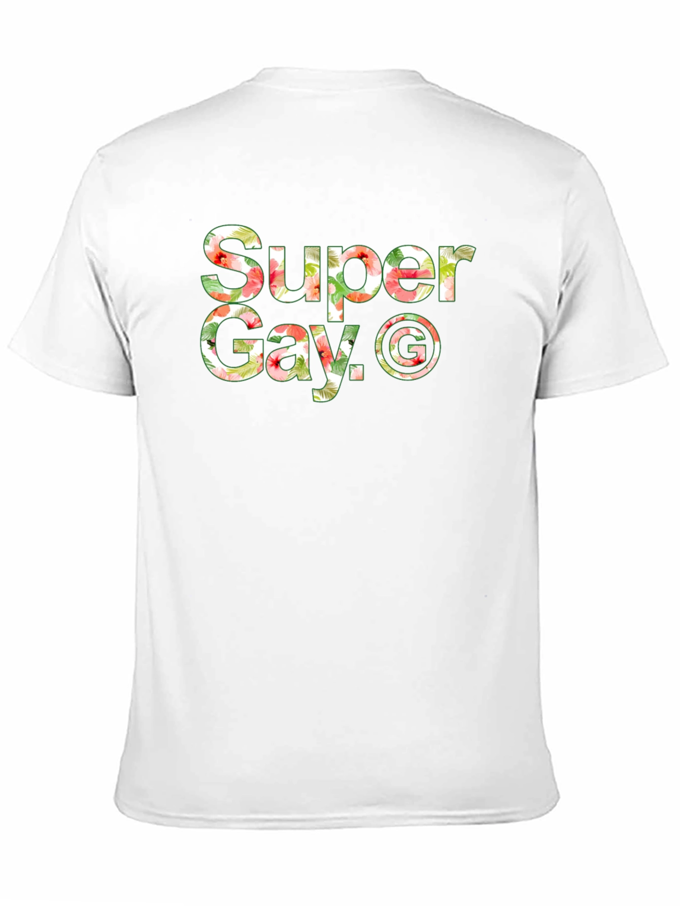 Super Gay Graphic Black T-Shirt