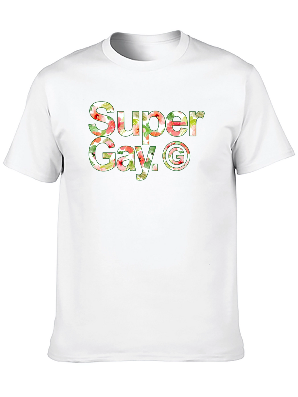 Super Gay Graphic Black T-Shirt
