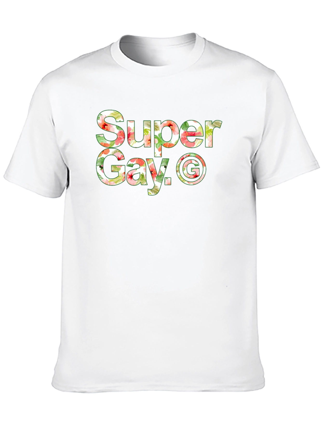 Super Gay Graphic Black T-Shirt
