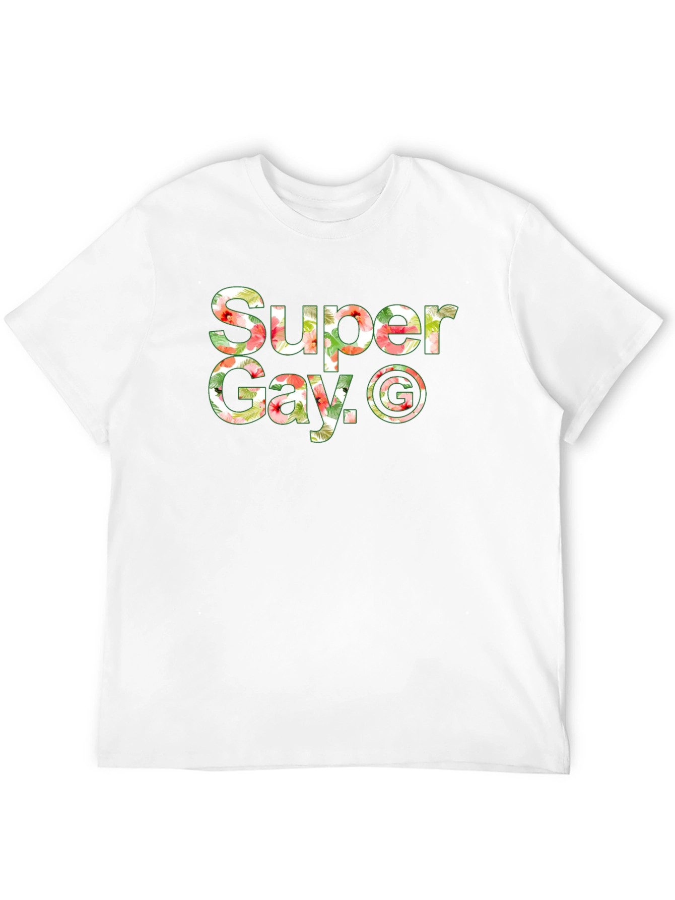 Super Gay Graphic Black T-Shirt