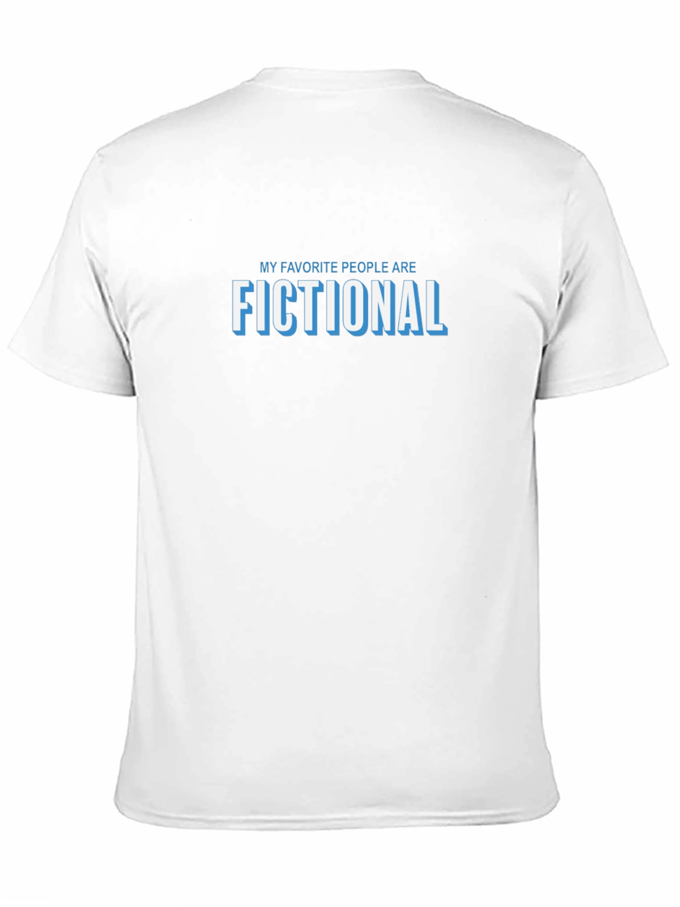 Fictional People T-Shirt Book Lover Tee