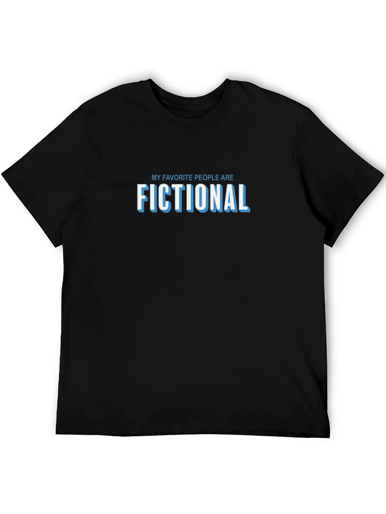 Fictional People T-Shirt Book Lover Tee