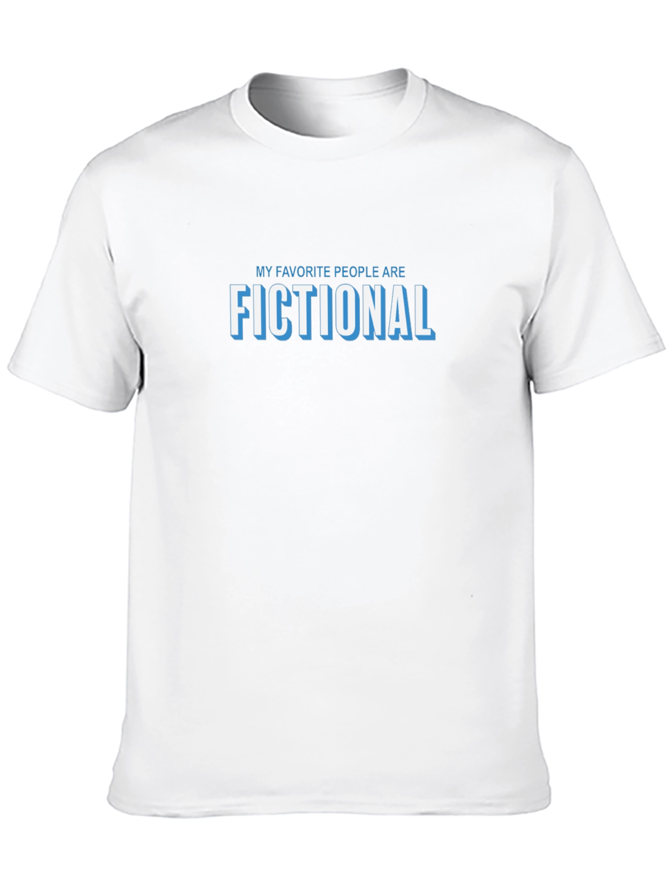 Fictional People T-Shirt Book Lover Tee