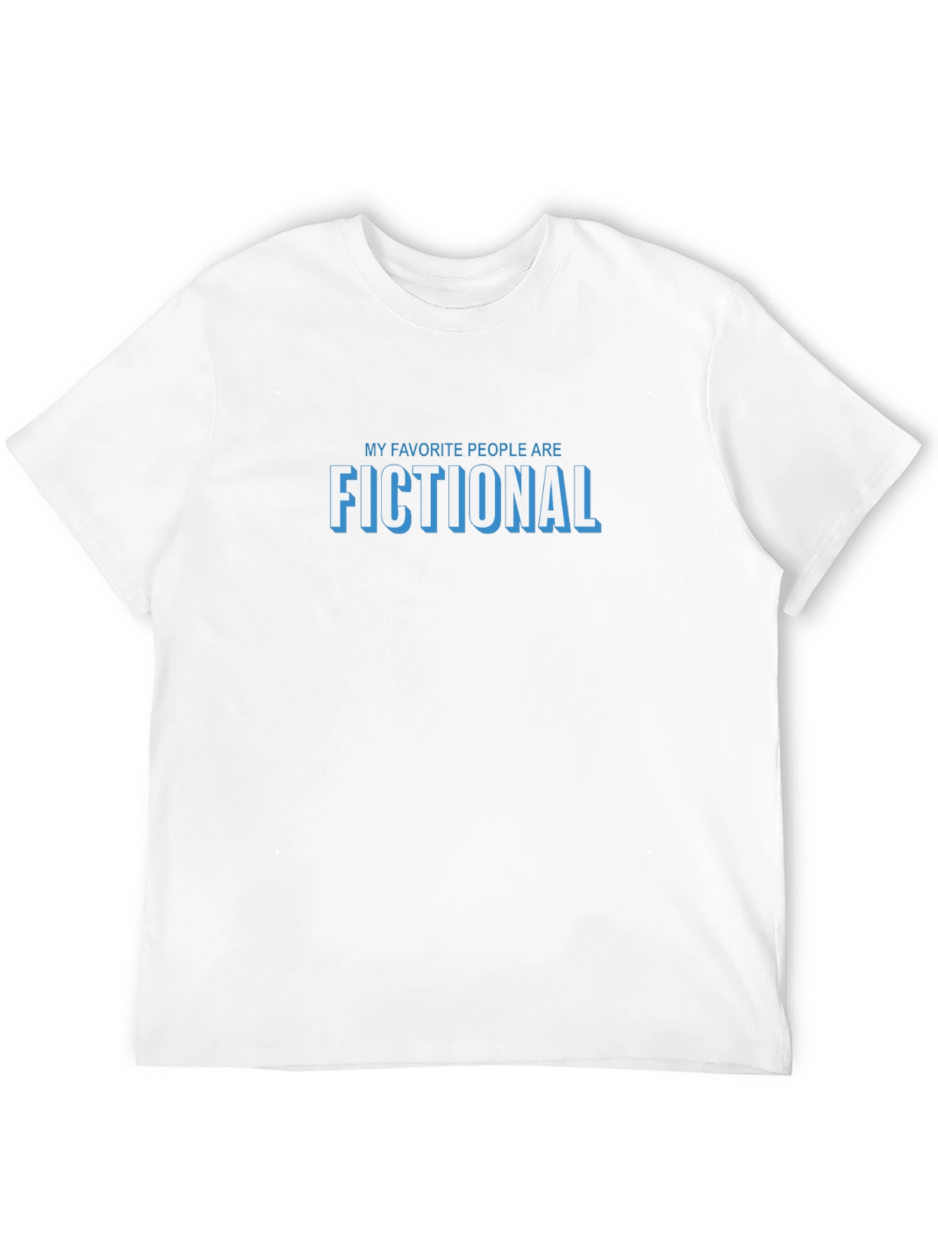 Fictional People T-Shirt Book Lover Tee