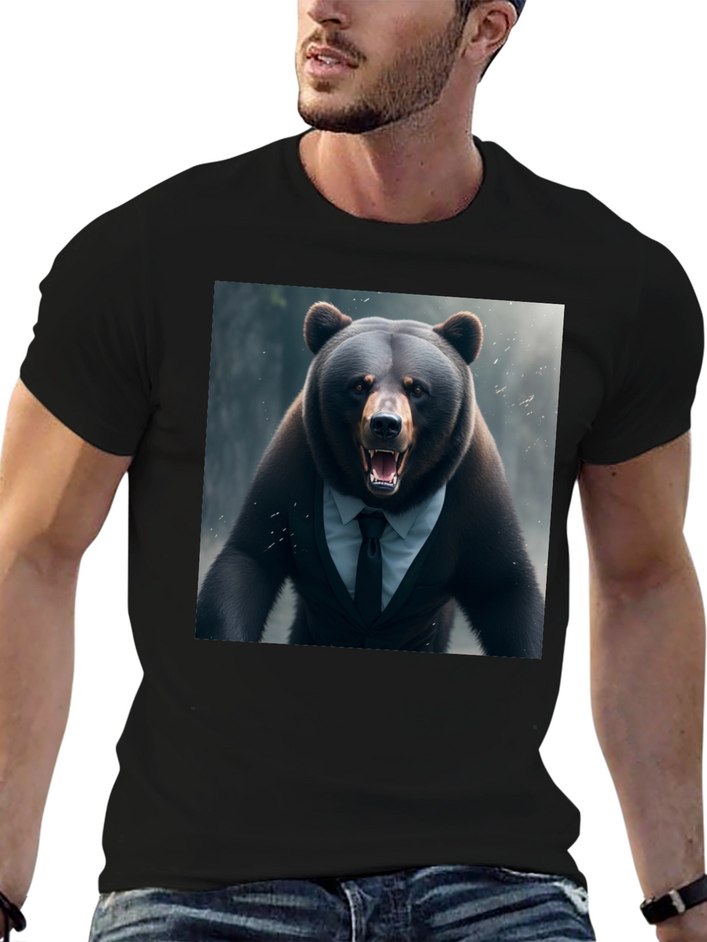 Bear Boss T-Shirt - Fierce Style