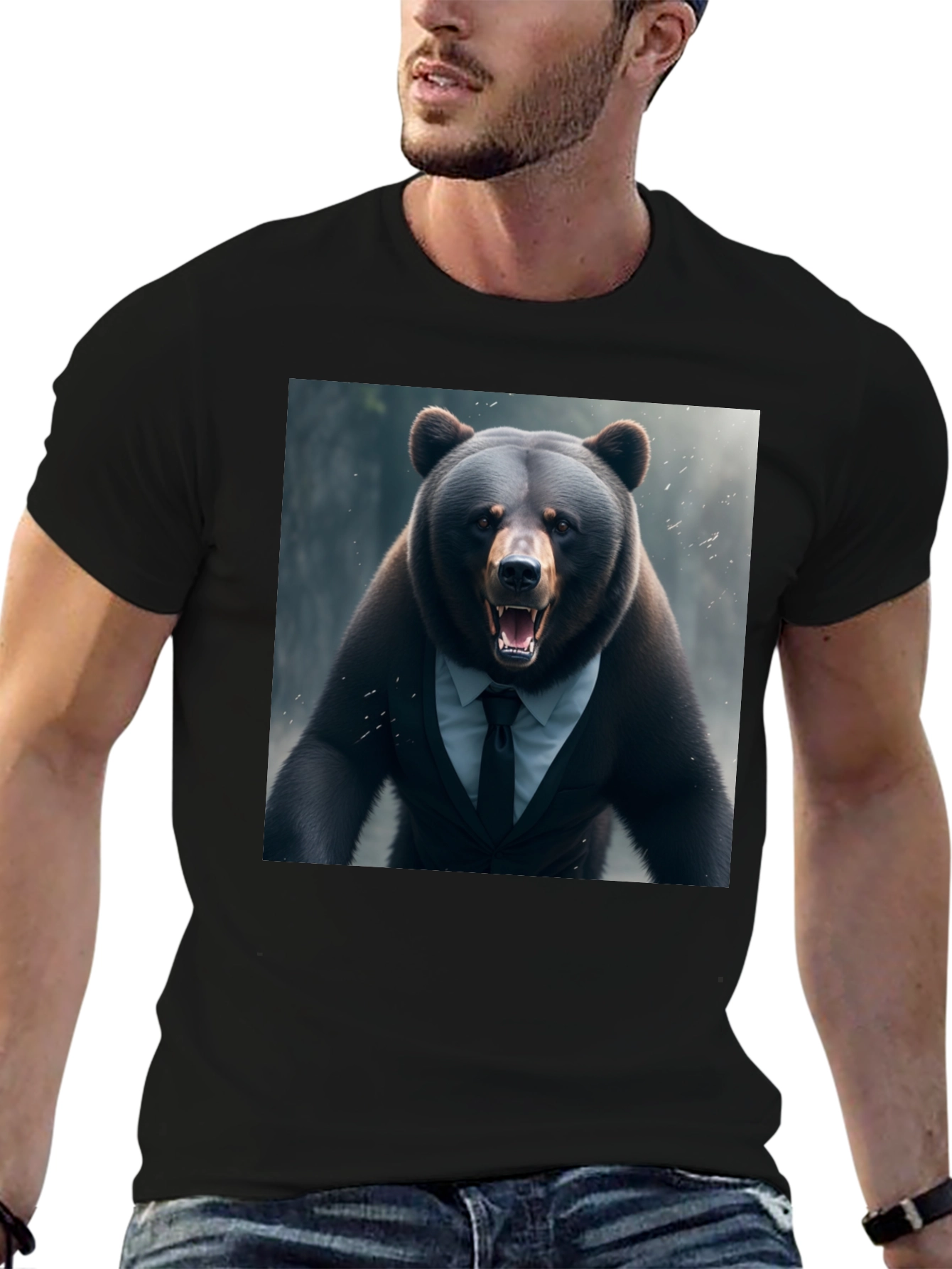Bear Boss T-Shirt - Fierce Style