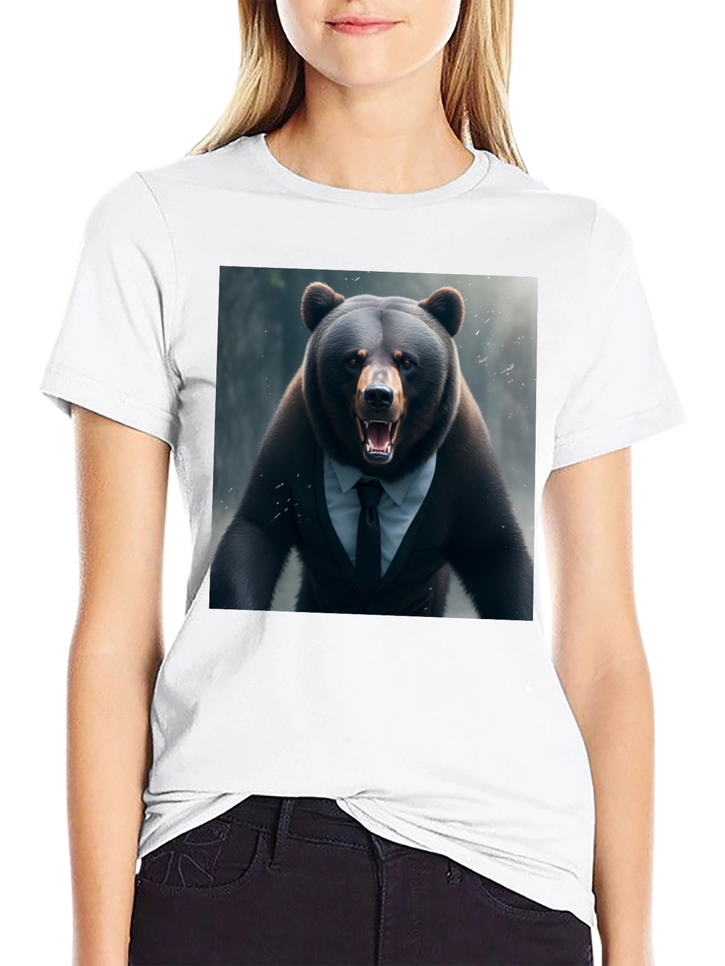 Bear Boss T-Shirt - Fierce Style